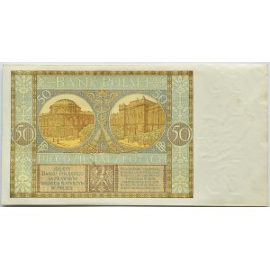 Polska, II RP, 50 złotych 1929, seria EB, Warszawa