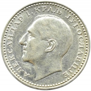 Jugosławia, Aleksander I, 50 dinarów 1932, Londyn