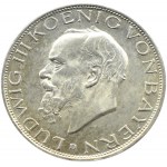 Niemcy, Bawaria, Ludwig III, 3 marki 1914 D, Monachium, UNC