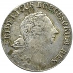 Niemcy, Prusy, Fryderyk, 1/6 talara 1773 E, Królewiec