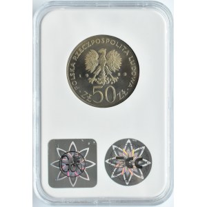 Polska, PRL, 50 złotych 1983, Jan III Sobieski, Warszawa, GCN MS68