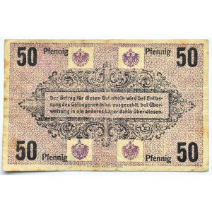 Chemnitz, Kriegsgefangenen-Lagergeld, 50 pfennig 1914-1921