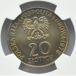 Polska, PRL, 20 złotych 1978, Polak w kosmosie, Warszawa, NGC MS66