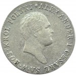 Aleksander I, 1 złoty 1818 I.B., Warszawa, bardzo ładna