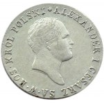 Aleksander I, 1 złoty 1818 I.B., Warszawa, bardzo ładna