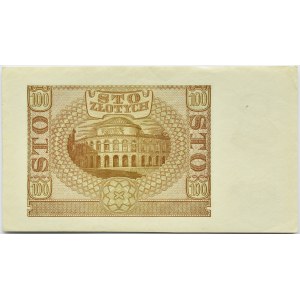 Polska, Generalna Gubernia, 100 złotych 1940, seria D