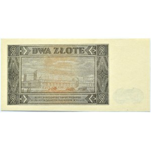 Polska, RP, 2 złote 1948, seria CF, Warszawa, UNC