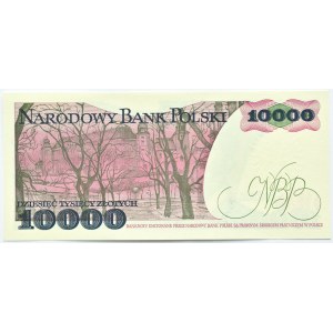 Polska, PRL, St. Wyspiański, 10000 złotych 1988, seria CN, Warszawa, UNC