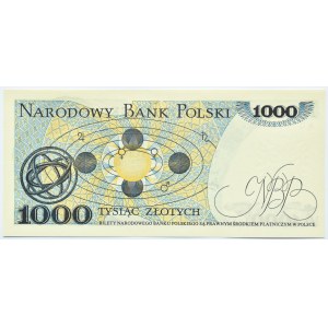 Polska, PRL, M. Kopernik, 1000 złotych 1975, Warszawa, seria AC, UNC