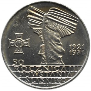 Polska, PRL, 10 złotych 1971, Powstania Śląskie, Warszawa, UNC