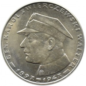 Polska, PRL, 10 złotych 1967, gen. K. Świerczewski, Warszawa, UNC