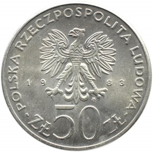 Polska, PRL, 50 złotych 1983, Teatr Wielki, Warszawa, UNC