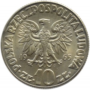Polska, PRL, 10 złotych 1965, M. Kopernik, Warszawa
