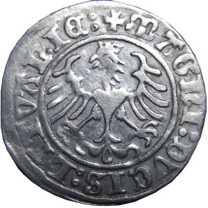 Zygmunt I Stary, półgrosz 1509, Wilno, NIEOPISANY