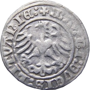 Zygmunt I Stary, półgrosz 1509, Wilno, CIEKAWY