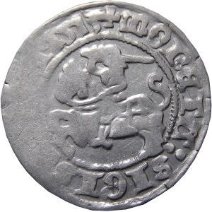 Zygmunt I Stary, półgrosz 1513, Wilno, pełna data, RZADKI