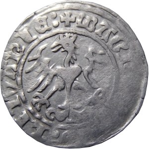 Zygmunt I Stary, półgrosz 1513, Wilno, pełna data, RZADKI