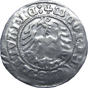 Zygmunt I Stary, półgrosz 1518, Wilno, RZADKI