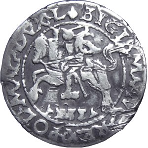 Zygmunt II August trojak 1565 „Szyderczy” Tykocin, CIEKAWY