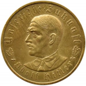 Niemcy, medal Adolf Hitler, objęcie władzy w 1933 w Niemczech, oryginalne pudełko