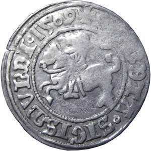 Zygmunt I Stary, półgrosz 1509, Wilno, POCHWA