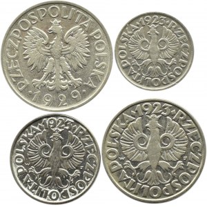 Polska, II RP, lot drobnych monet, Warszawa