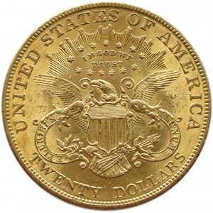 USA, Liberty Head, 20 dolarów 1904, Filadelfia