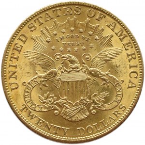 USA, Liberty Head, 20 dolarów 1904, Filadelfia