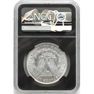 USA, Morgan, 1 dolar 1884 O, Nowy Orlean, NGC MS63