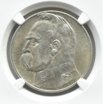 Polska, II RP, Józef Piłsudski, 10 złotych 1934, Warszawa, rzadszy rocznik, NGC AU55