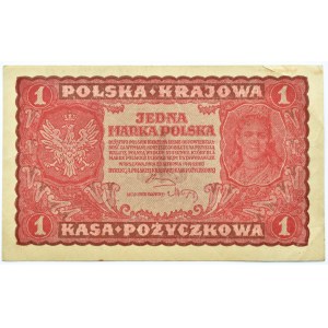 Polska, II RP, 1 marka 1919, I seria DA