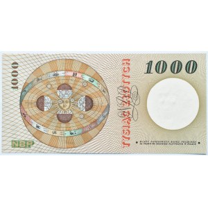 Polska, PRL, 1000 złotych 1965, Kopernik, seria S, Warszawa, UNC