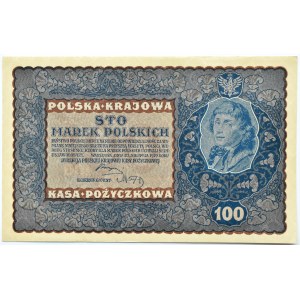 Polska, II RP, 100 marek 1919, IH seria C