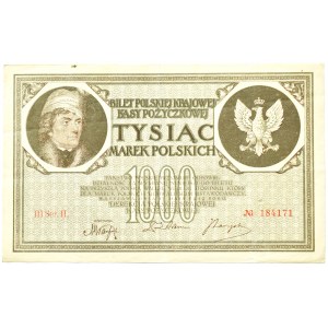 Polska, II RP, 1000 marek 1919, III seria H