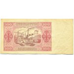 Polska, RP, 100 złotych 1948, seria EL, z ramką
