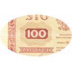 Polska, RP, 100 złotych 1948, seria FW, 100 bez ramki