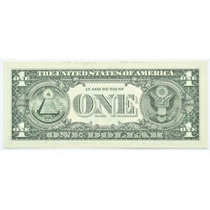 USA, 1 dolar 2017, seria C, Chicago, UNC