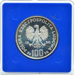 Polska, PRL, 100 złotych 1980, Głuszec, Warszawa, UNC