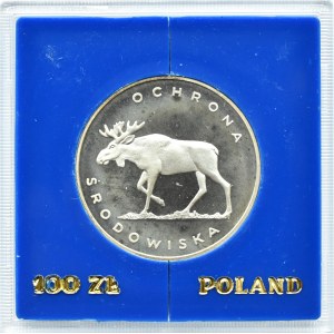 Polska, PRL, 100 złotych 1978, Łoś, Warszawa, UNC