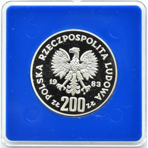 Polska, PRL, 200 złotych 1983, Jan III Sobieski, Warszawa, UNC