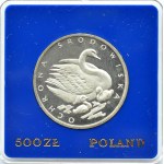 Polska, PRL, 500 złotych 1984, Łabędź, Warszawa, UNC