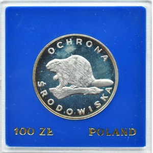 Polska, PRL, 100 złotych 1978, Bóbr, Warszawa, UNC