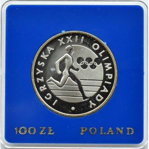 Polska, PRL, 100 złotych 1980, Igrzyska XXII Olimpiady, Warszawa, UNC
