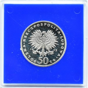 Polska, PRL, 50 złotych 1972, F. Chopin, Warszawa, UNC