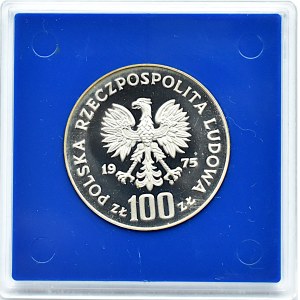 Polska, PRL, 100 złotych 1975, I.J. Paderewski, Warszawa, UNC