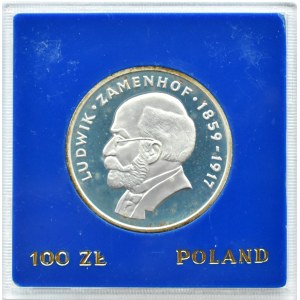 Polska, PRL, 100 złotych 1979, L. Zamenhof, Warszawa, UNC