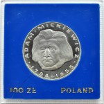 Polska, PRL, 100 złotych 1978, A. Mickiewicz, Warszawa, UNC