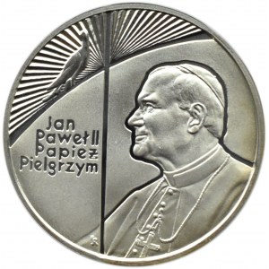 Polska, III RP, 10 złotych 1999, Papież Pielgrzym, Warszawa, UNC