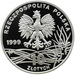 Polska, III RP, 10 złotych 1999, F. Chopin, Warszawa, UNC