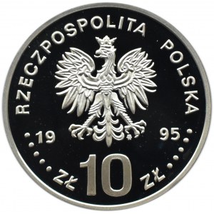 Polska, III RP, 10 złotych 1995, Berlin 1945, Warszawa, UNC